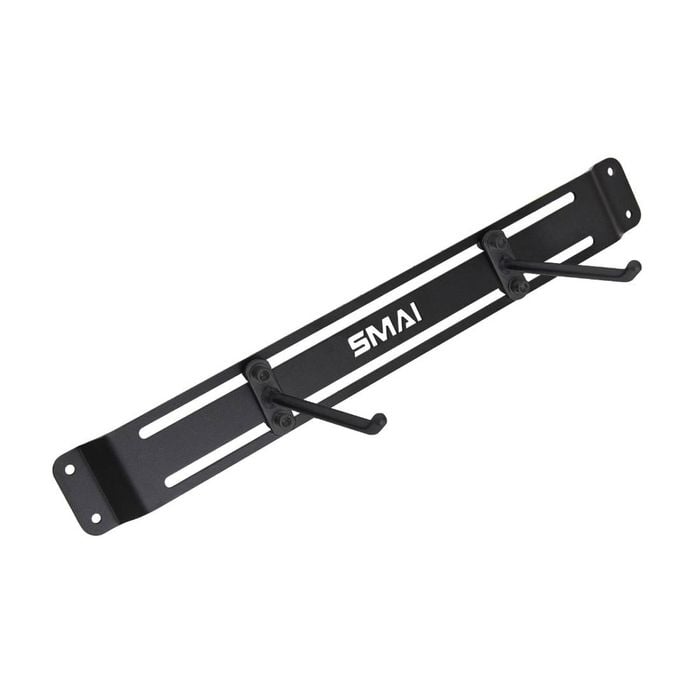 Smai Workout Mat Wall Storage Rack - Black
