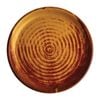 Olympia Canvas Small Rim Round Plate Sienna Rust 180mm Pack of 6
