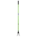 Saxon 153mm 3 Prong Fibreglass Long Handle Cultivator