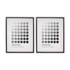 2PK Braz Venice Image Photo Document Display Frame 40x50cm Black