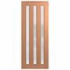 Hume 2040 x 820 x 40mm Entrance Door SPM Savoy Translucent Glass XS45