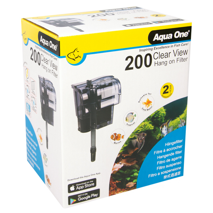 Aqua One ClearView 200 Hang On Filter (29059)