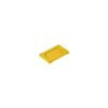 Inox Macel Gastronorm Lid Polypropylene 1/9 Size Yellow 176x108x20mm
