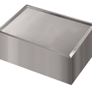 50x85cm Stainless Steel Pan Trays - 28 Pack - Silver | Stainless Steel | Small