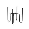 Astin Sinclair 280 x 260mm Black Metal Plant Stand Large