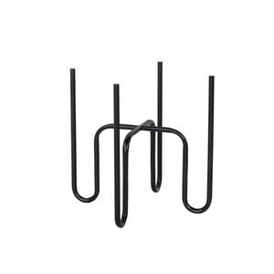 Astin Sinclair 280 x 260mm Black Metal Plant Stand Large