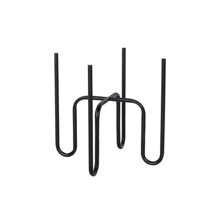 Astin Sinclair 280 x 260mm Black Metal Plant Stand Large