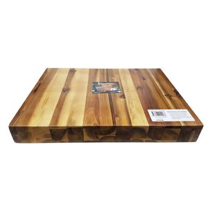 Woodpecker Acacia Wood Rectangular Food Preparation Cutting Board 48x36x6cm