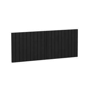 Kaboodle 950mm Black Olive V-Groove Overhead Doors