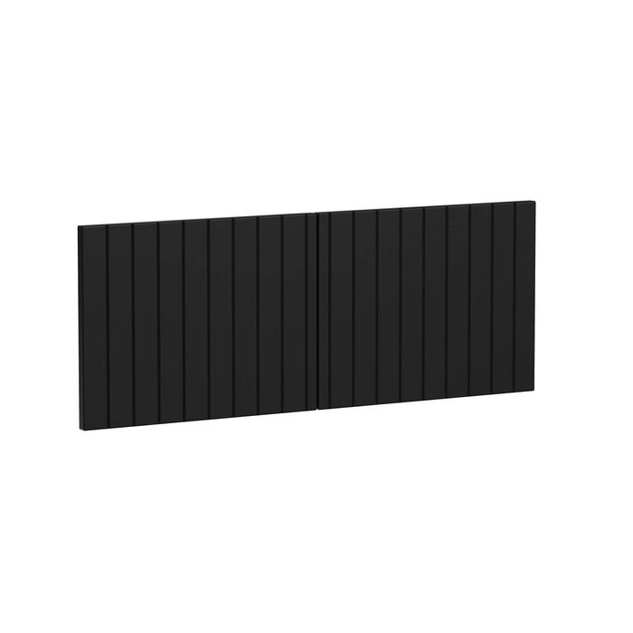Kaboodle 950mm Black Olive V-Groove Overhead Doors