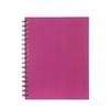 Spirax Hard Cover Twin Wire Notebook A4 (200 pages) (Pink)