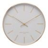One Six Eight London  Otto 40cm White Silent Wall Clock