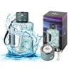 Catzon 1.5L Hydrogen Water Bottle Rechargeable Water Bottle-Green