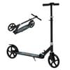 Advwin Folding Kids Kick Scooter w/ Big Wheel & Adjustable Height Blue
