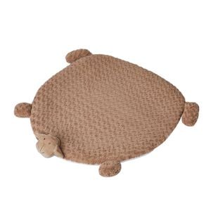 Pawz Squeaky Pet Calming Bed Large Tan