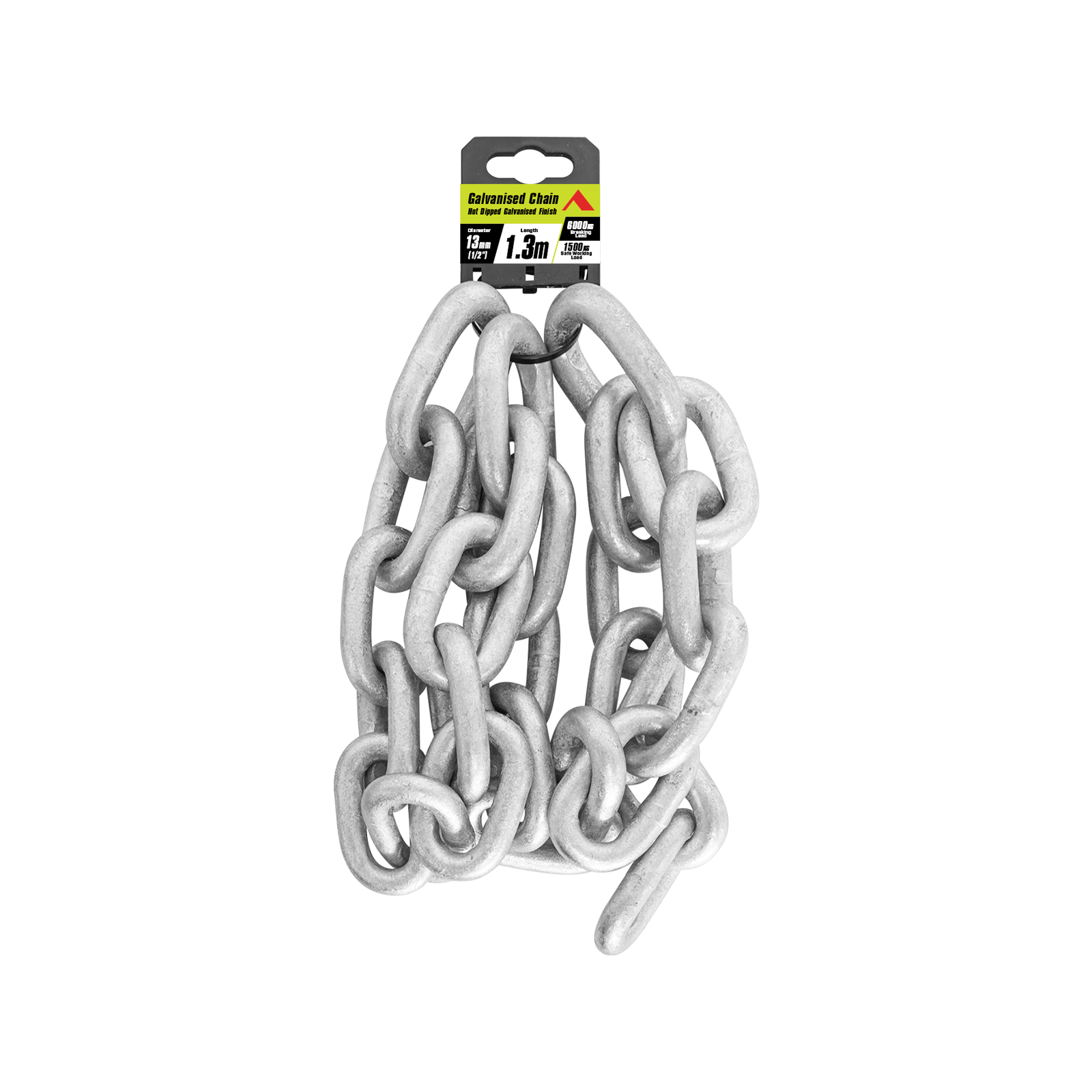 Pinnacle 13mm 1 2 x 1.3m Galvanised Chain
