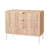 Artiss Chest of 3 Drawers Storage Cabinet Pine