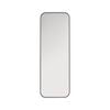 Astin Sinclair 1650 x 560mm Black Rectangle Mirror