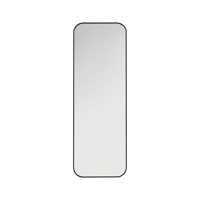 Astin Sinclair 1650 x 560mm Black Rectangle Mirror