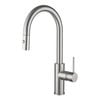 Mondella Resonance 35mm Brushed Nickel Side Lever Pull Down Sink Mixer WELS 5 Star 6L/min