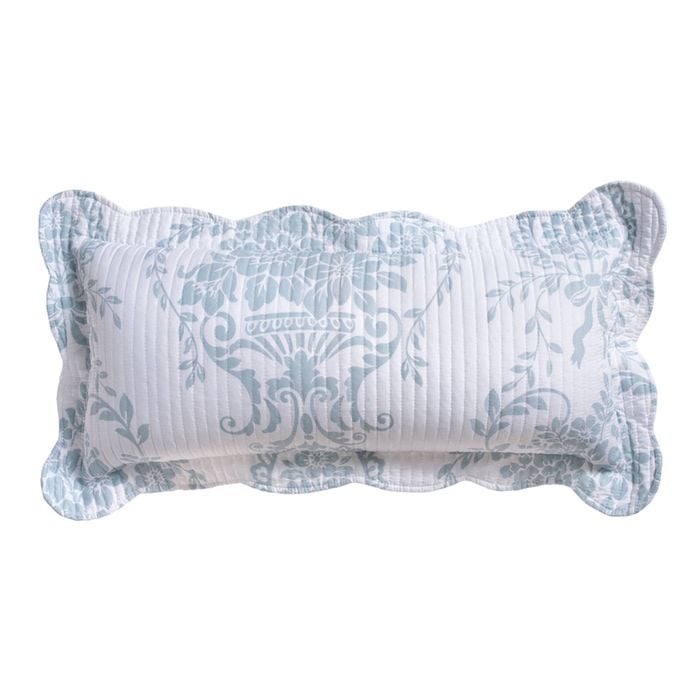 Bianca Florence Coordinate Cushion 60x30cm - Blue