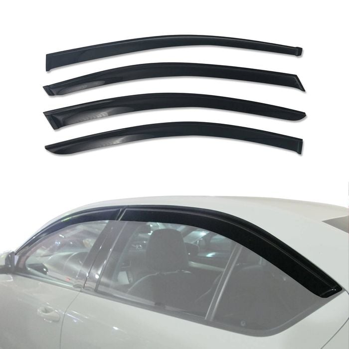 AUSGO Weather Shields For Skoda Octavia Liftback NE Series 2013-2020 Weathershields Window Visors Wind Deflectors