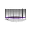 Kahuna Blizzard 16ft Trampoline With Basketball Set Purple