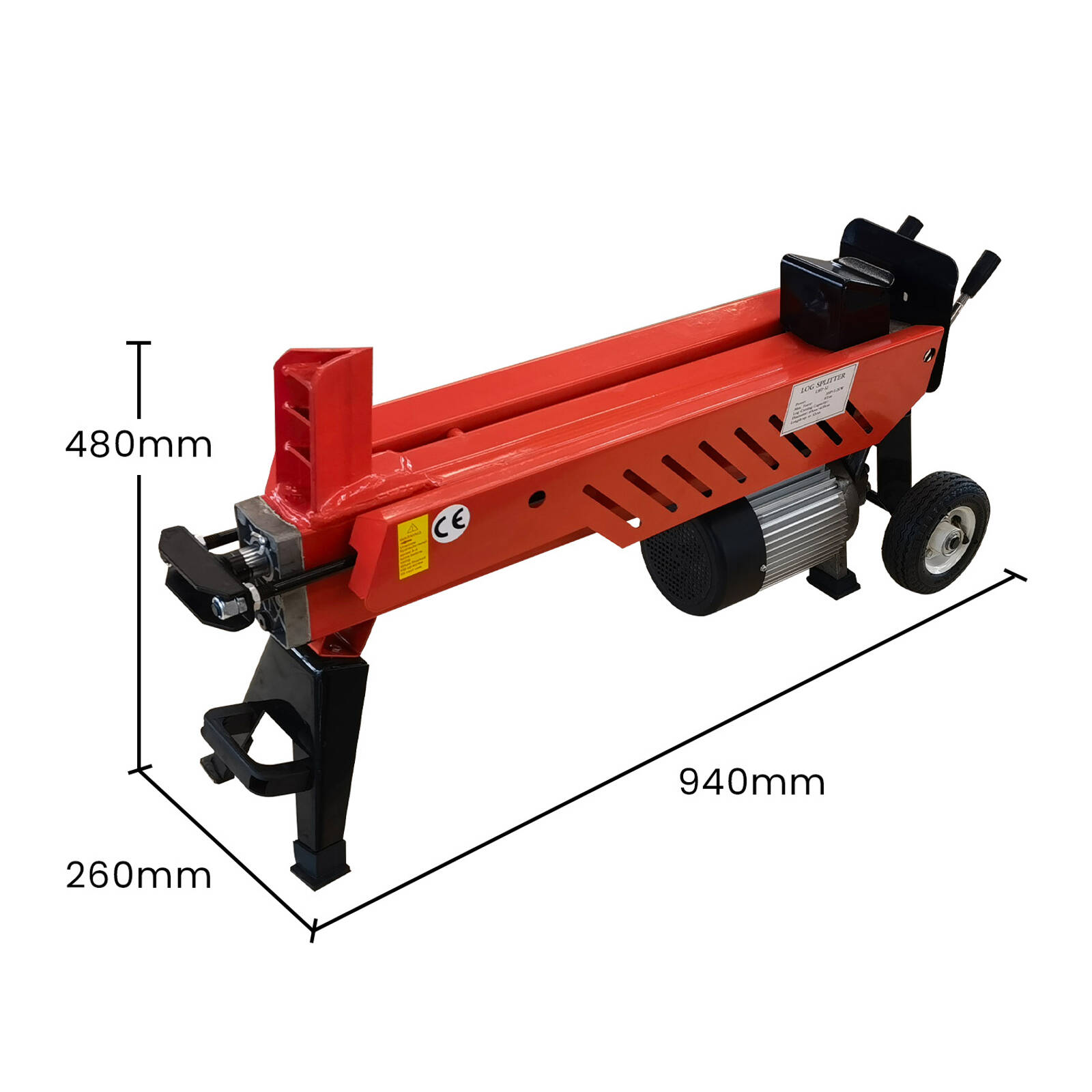 Yukon 8 Ton 2.2kW Heavy Duty Electric Hydraulic Log Splitter Bunnings Australia