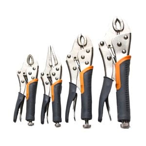 Craftright 4 Piece Locking Pliers Set