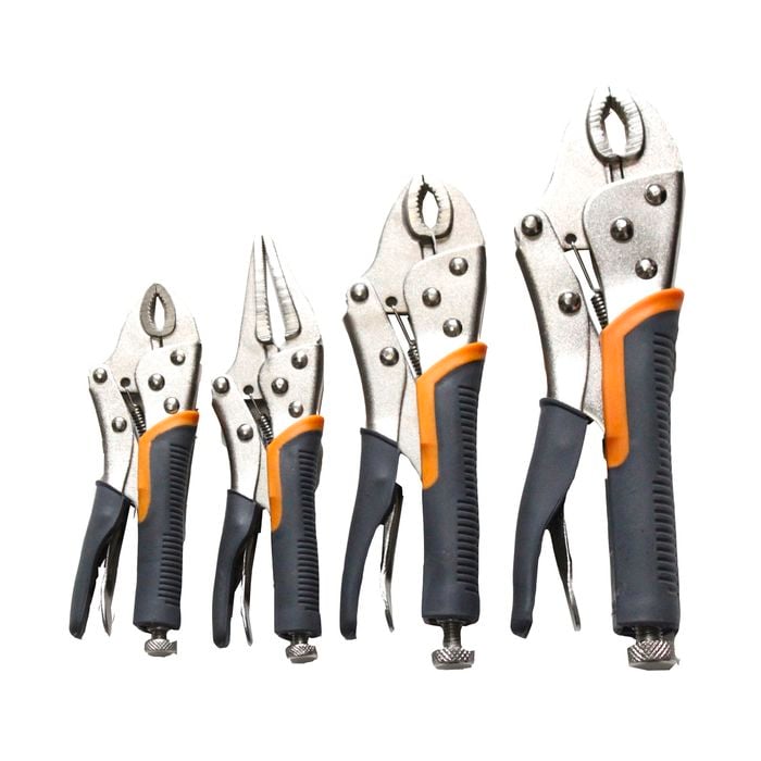 Craftright 4 Piece Locking Pliers Set