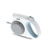 CottonMore All in one LED light Retractable Dog Leash Trainer Lead Treats Tray - Blue