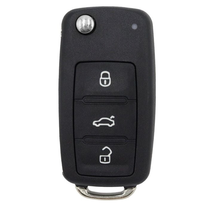 TKW 3 button HU66 Remote Flip Key Housing to suit VW - Various Models