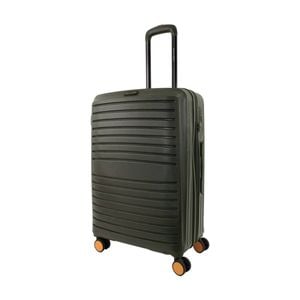 Pierre Cardin Classic Large 163l Hard Shell Case Suitcase Travel Luggage Olive