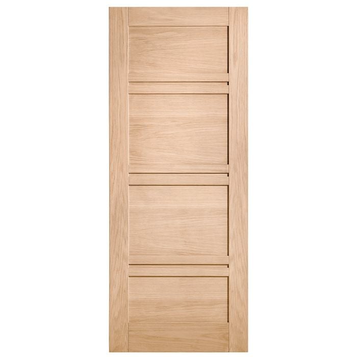 Corinthian 2040 x 820 x 35mm Internal Door White Oak Moda AMOD22 - 820mm