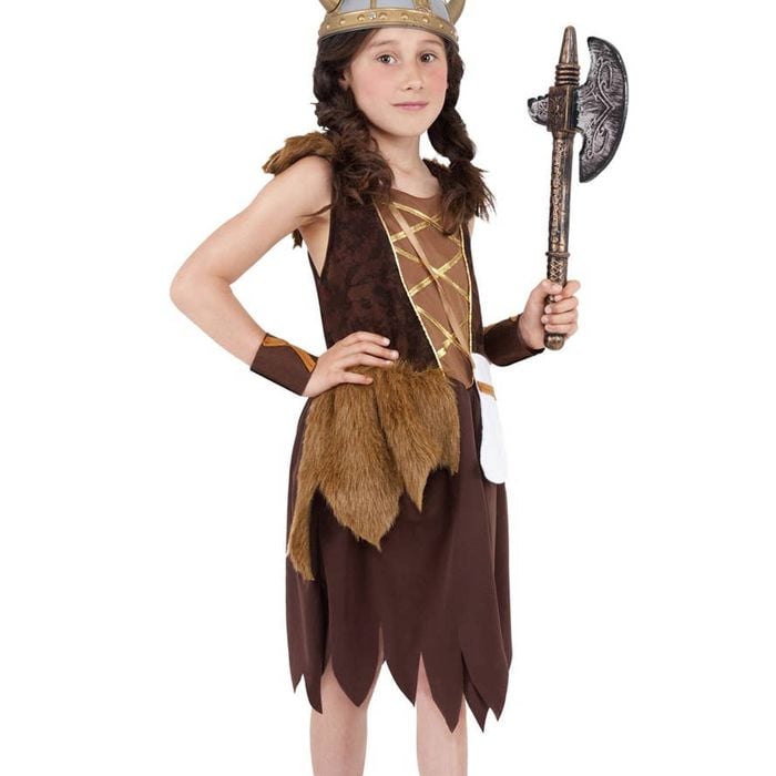 Viking Girls Fancy Dress Costume - Large