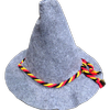 Adult Bavarian Beer Hat Oktoberfest German Octoberfest Costume Wizard
