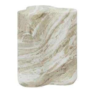 Cooper & Co. Poppy 37cm MgO Side Table Green Marble Look