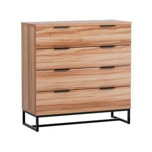 Artiss Dresser Chest of 4 Drawers Storage Cabinet Pine