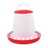 Rooster Farms 3kg Automatic Chicken Feeder - Poultry Hen Feeding Seed Bucket