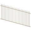 ProtectorAl 1201 - 2400 x 1200mm Paperbark Raked Up to 15º Radiator Pool Fence Panel