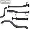 Ignite Exhausts Turbo Back For Isuzu D-max 3l 3" No Cat With Hotdog 409 Stainless Steel