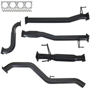 Ignite Exhausts Turbo Back For Isuzu D-max 3l 3" No Cat With Hotdog 409 Stainless Steel