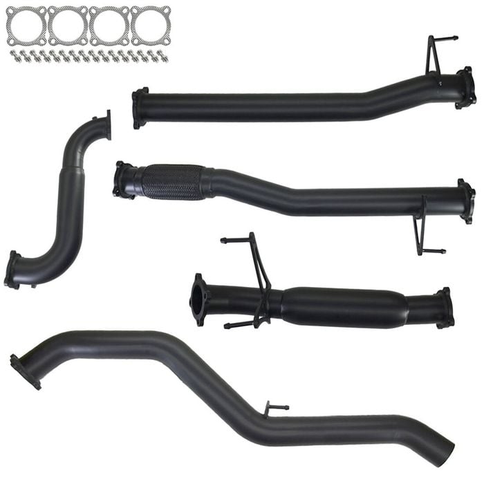 Ignite Exhausts Turbo Back For Isuzu D-max 3l 3" No Cat With Hotdog 409 Stainless Steel