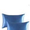 Silky Satin Quilt Cover Set Double Size, 3 Piece, Ocean