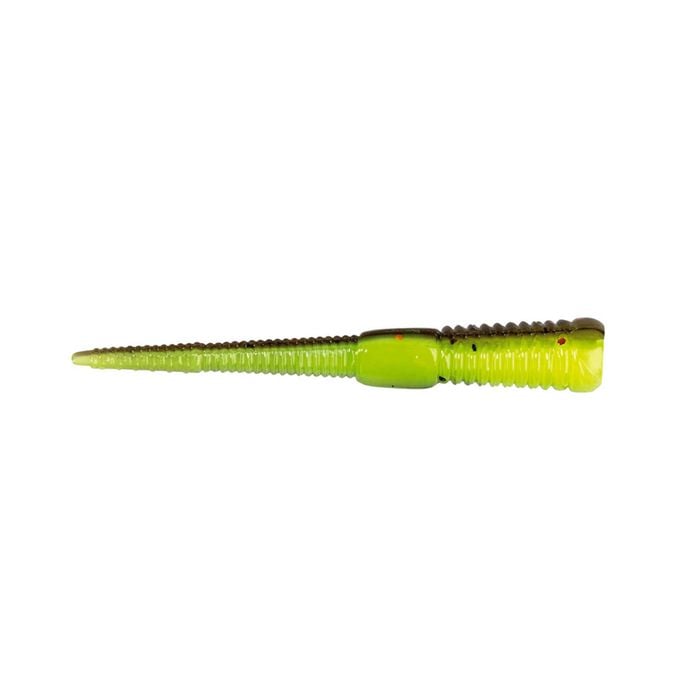 8 Pack of 2 Inch Zman Micro Wormz Soft Plastic Lures - COPPERTREUSE