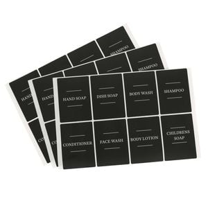 Harbour Housewares 24pc Soap Dispenser Labels Set