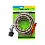 Gasmate Regulator & Braided Hose - 3000mm - LCC27 to 5/8" UNF (3/8" SAE)