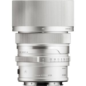 Sigma 50mm f/2 DG Contemporary Lens - L-Mount Silver