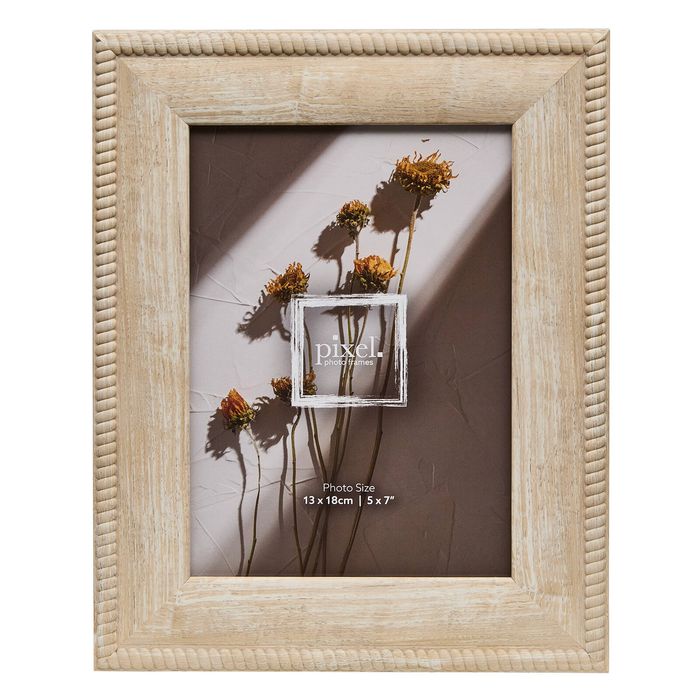 Pixel Quinn 5 x 7" Natural Photo Frame