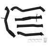 Ignite Exhausts Turbo Back For Ford Ranger Px2/px3 3.2l No Cat & Hotdog Black Aluminised Steel
